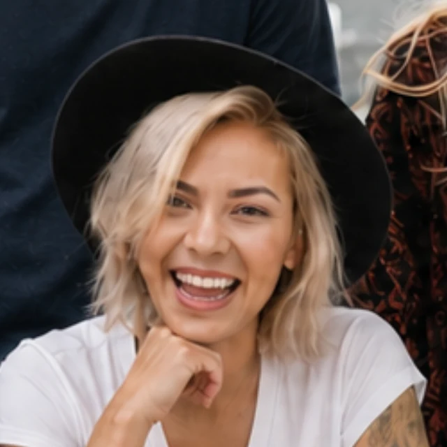 Portrait von Mia Frei, Marketing & Social Media Managerin